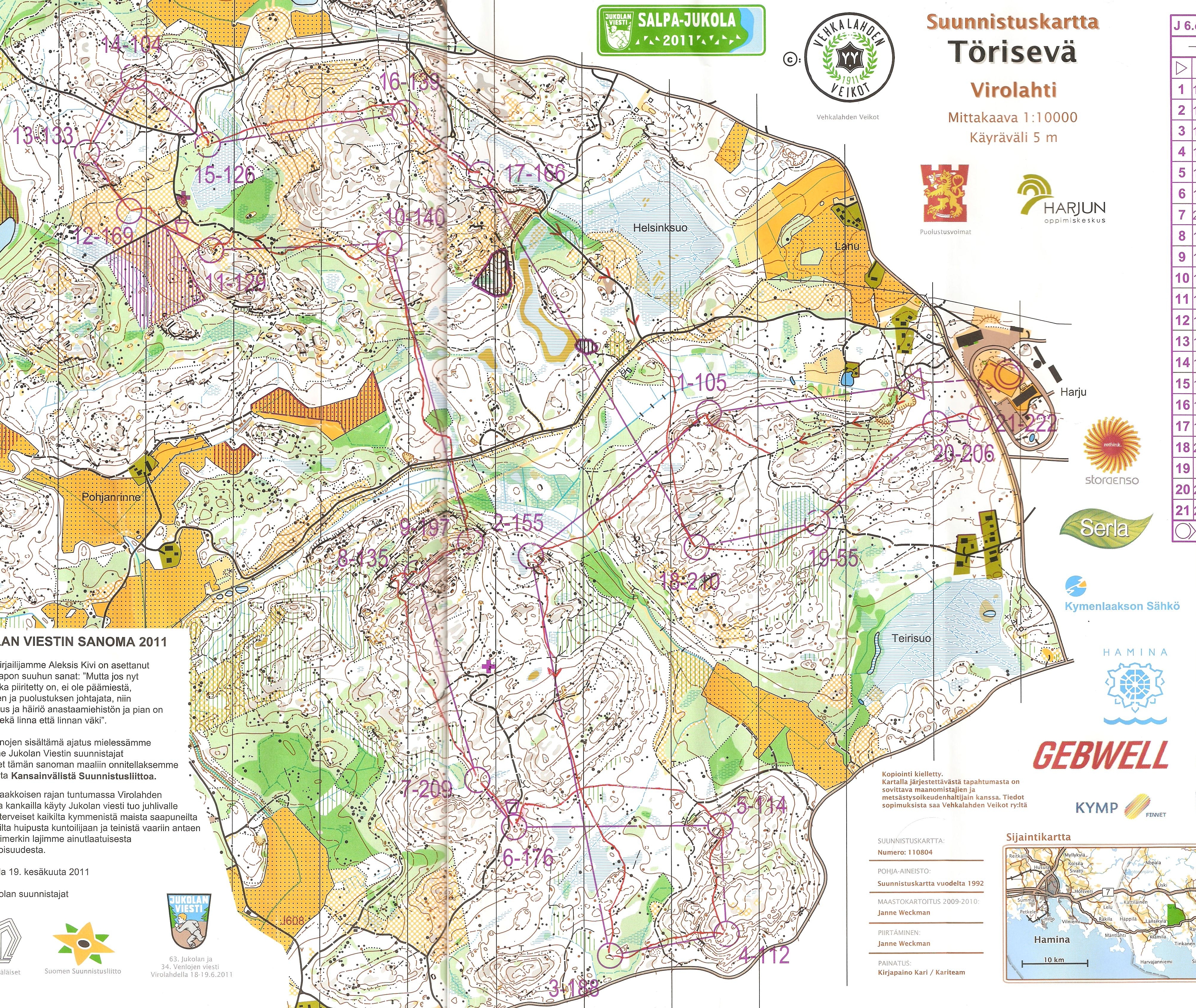 Jukola (19/06/2011)