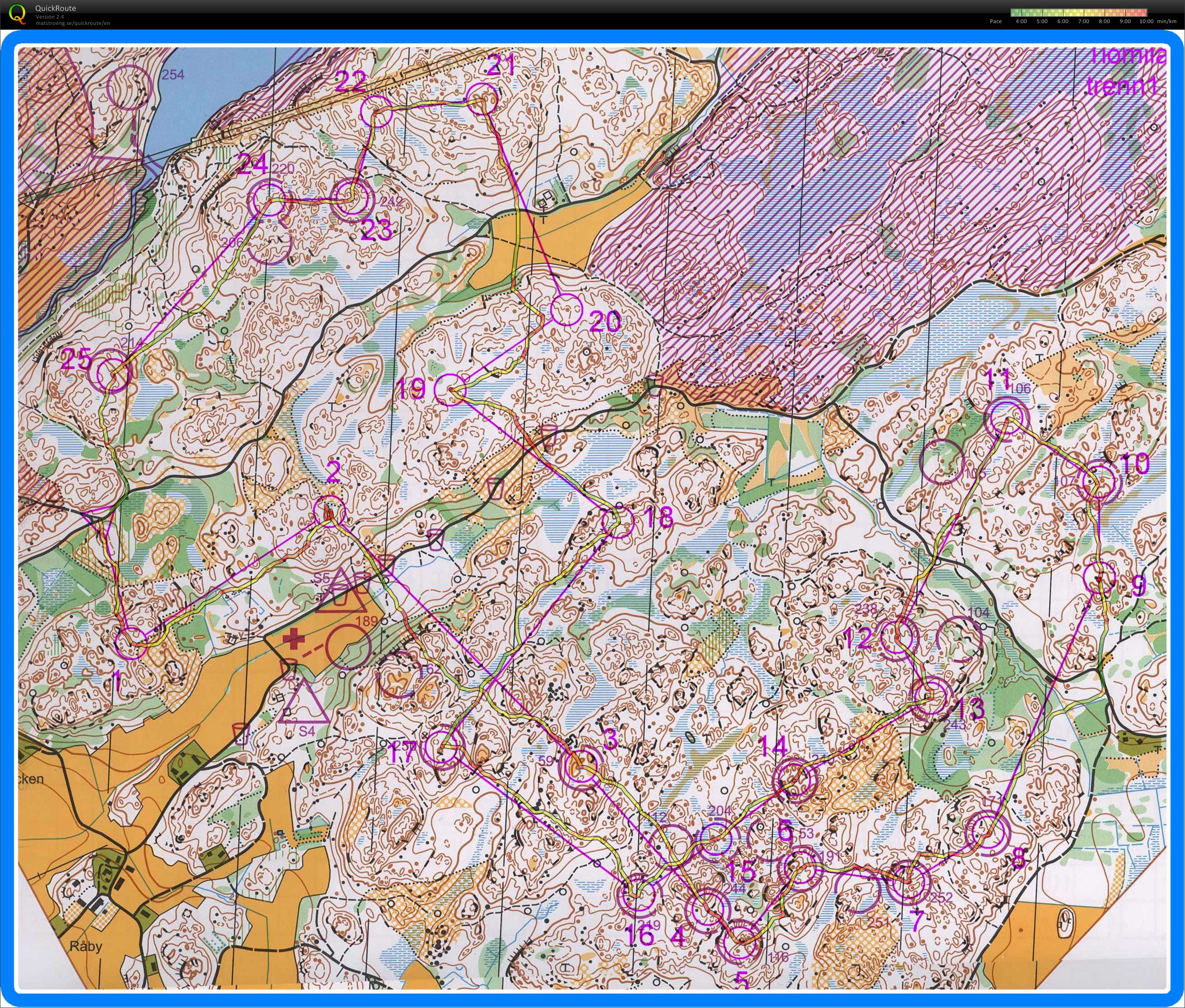 Tiomila 2011 terrain (06/04/2012)